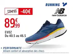 Intersport NEW BALANCE Evoz offre