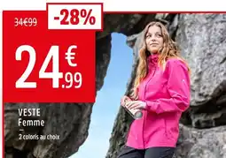 Intersport Veste femme offre