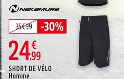 Intersport NAKAMURA Short de vélo homme offre