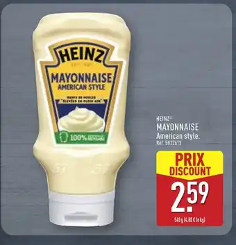 ALDI HEINZ Mayonnaise offre