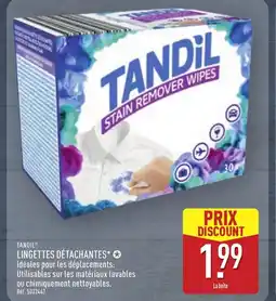 ALDI TANDIL Lingettes détachantes offre