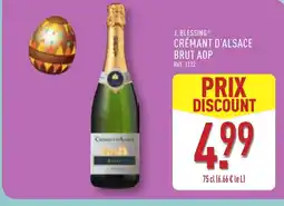 ALDI J. BLESSING Crémant d'alsace brut aop offre