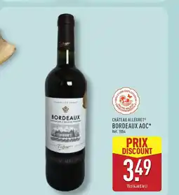 ALDI CHÂTEAU ALLÉGRE Bordeaux aoc offre