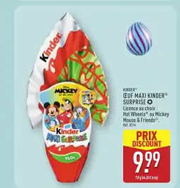 ALDI KINDER Œuf maxi kinderⓡ surprise offre
