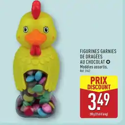 ALDI Figurines garnies de dragées au chocolat offre
