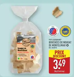ALDI PAYS GOURMAND Bouchées de nougat de montélimar offre