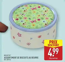 ALDI BISCOTTO Assortiment de biscuits au beurre offre