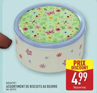 ALDI BISCOTTO Assortiment de biscuits au beurre offre