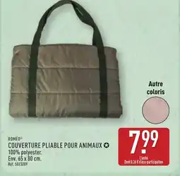 ALDI ROMÉO Couverture pliable pour animaux offre