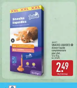 ALDI JULIET Snacks liquides offre
