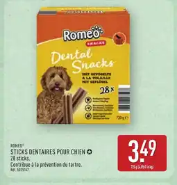 ALDI ROMEO Sticks dentaires pour chien offre