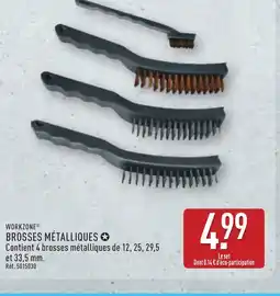 ALDI WORKZONE Brosses métalliques offre