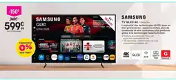 Pulsat Samsung tv qled 4k tq65q7f4 offre