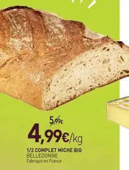 naturéO Belledonne 1/2 complet miche bio offre