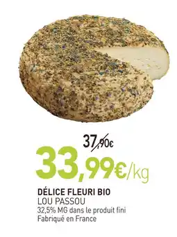 naturéO Lou passou délice fleuri bio offre