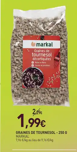 naturéO Markal graines de tournesol offre