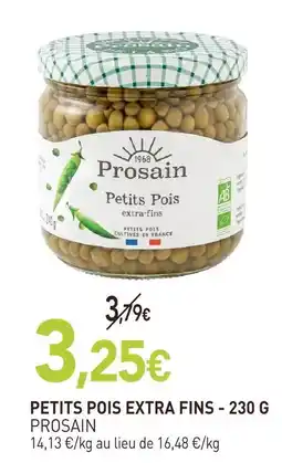naturéO Prosain petits pois extra fins offre