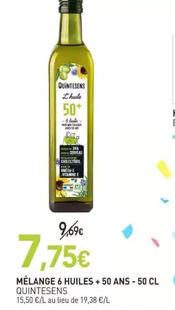 naturéO Quintesens mélange 6 huiles + 50 ans - 50 cl offre