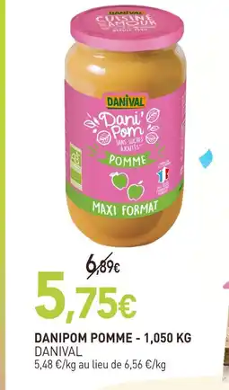 naturéO Danival danipom pomme offre
