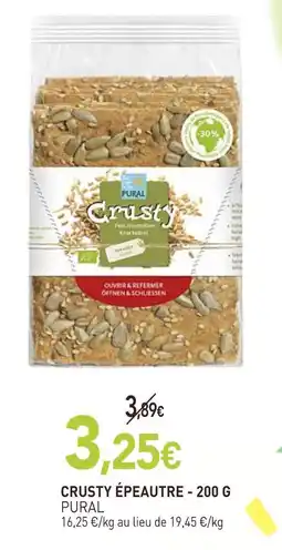 naturéO Pural crusty épeautre - 200 g offre
