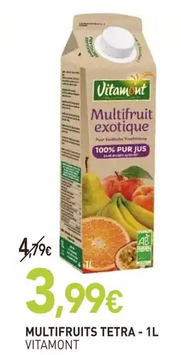 naturéO Vitamont multifruits tetra offre