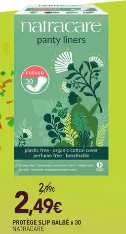 naturéO Natracare protège slip galbé x 30 offre