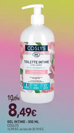 naturéO Coslys gel intime offre