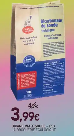 naturéO La droguerie ecologique bicarbonate soude - 1kg offre