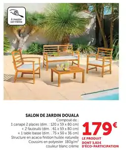 Hyper U Salon de jardin douala offre