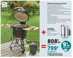 Hyper U Barbecue kamadokala + cheminée d'allumage offre