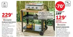 Hyper U Brasero plancha à gaz silvia ii offre