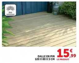 Hyper U Dalle en pin offre