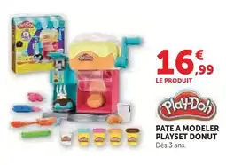 Hyper U Play-doh pâte à modeler playset donut offre
