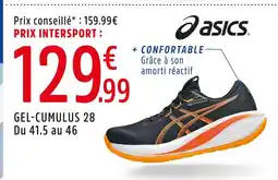 Intersport Asics gel-cumulus 28 offre
