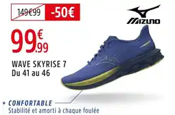 Intersport Mizuno wave skyrise 7 offre