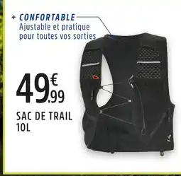 Intersport Sac de trail 10l offre