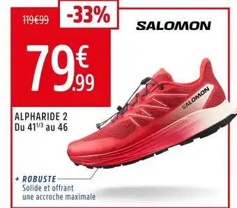 Intersport Salomon alpharide 2 offre
