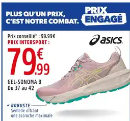 Intersport Asics gel-sonoma 8 offre