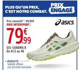 Intersport Asics gel-sonoma 8 offre