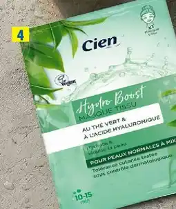 Lidl Cien masque visage tissu offre