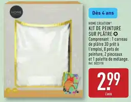 ALDI HOME CREATION Kit de peinture sur plâtre offre