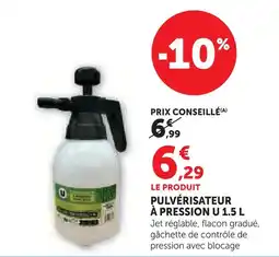 Super U U pulvérisateur à pression 1.5 l offre