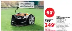 Super U Lawnmaster robot tondeuse autonome ocumow ø 15 offre