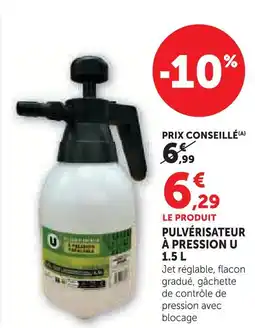 Super U U pulvérisateur à pression 1.5 l offre