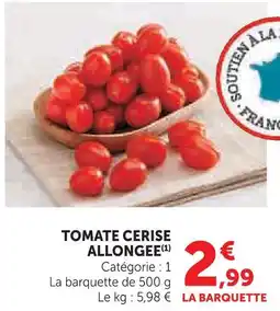 U Express Tomate cerise allongée offre