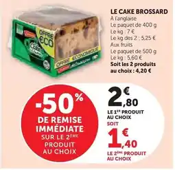 Hyper U Brossard - le cake offre