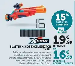 Hyper U Shell - blaster xshot excel ejector offre