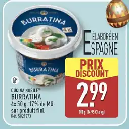 ALDI CUCINA NOBILE Burrata offre