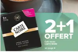 Carrefour Market CARTE NOIRE Café moulu offre