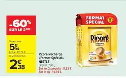Carrefour Market NESTLÉ Ricoré Recharge Format Spécial offre